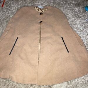 Calvin Klein camel cape